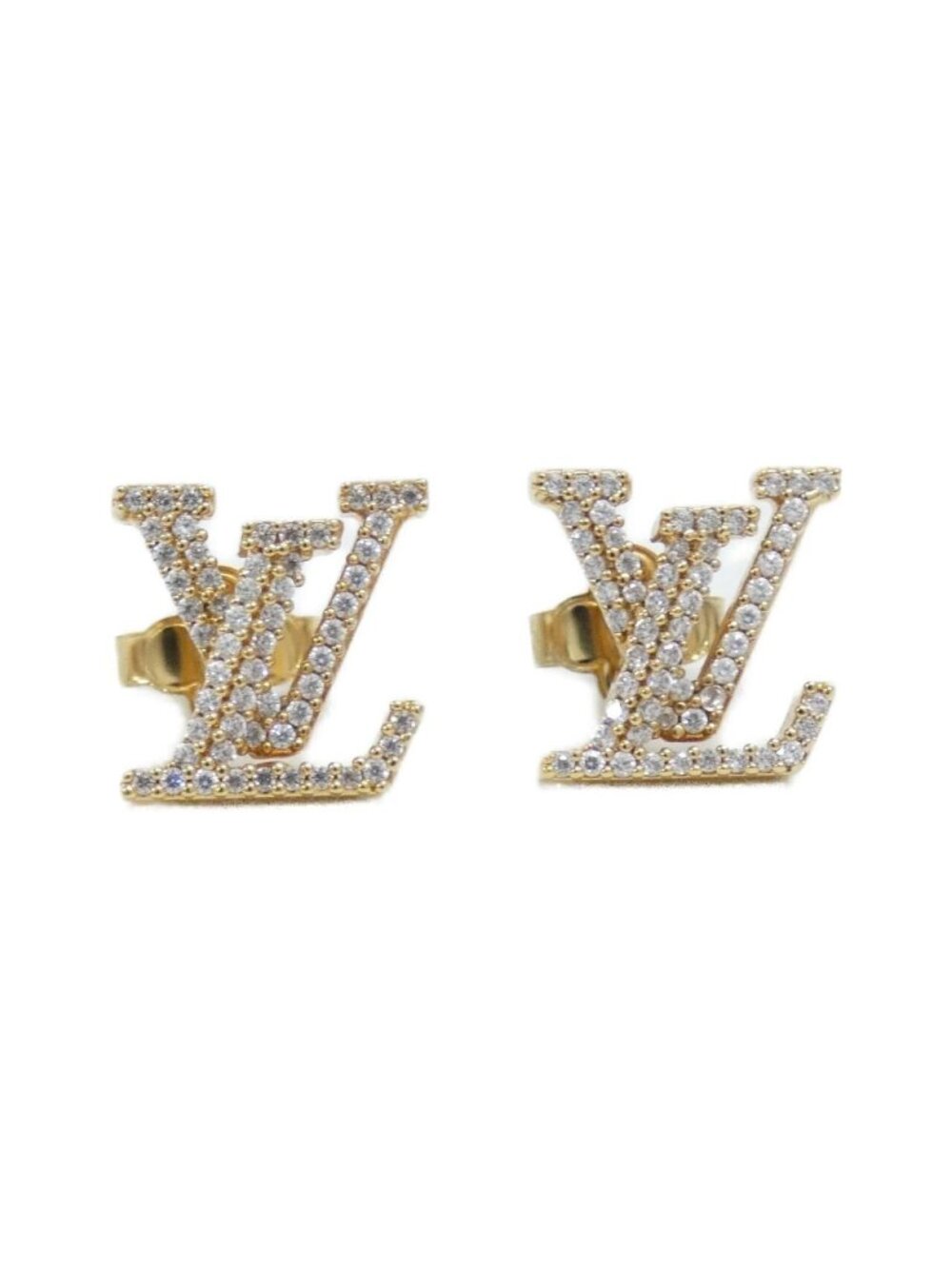 Louis Vuitton Earrings LV Iconic Strass